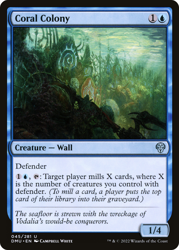 Image of Coral Colony (DMU-045) - Dominaria United Foil