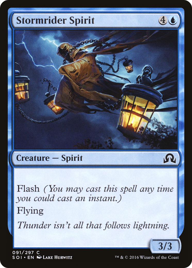 Image of Stormrider Spirit (SOI-091) - Shadows over Innistrad