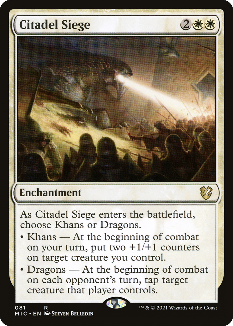 Image of Citadel Siege (MIC-081) - Midnight Hunt Commander