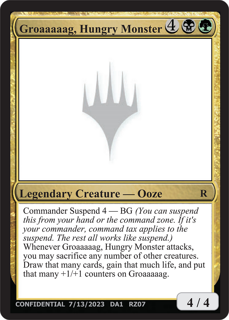 Image of Groaaaaag, Hungry Monster (UNK-RZ07B) - Unknown Event