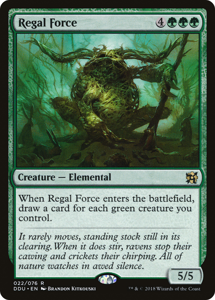 Image of Regal Force (DDU-022) - Duel Decks: Elves vs. Inventors