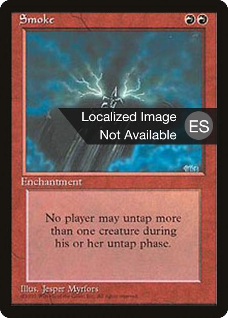 Image of Smoke (4BB-) - Fourth Edition Foreign Black Border