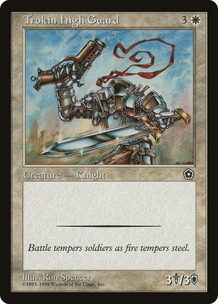 Image of Trokin High Guard (P02-026) - Portal Second Age