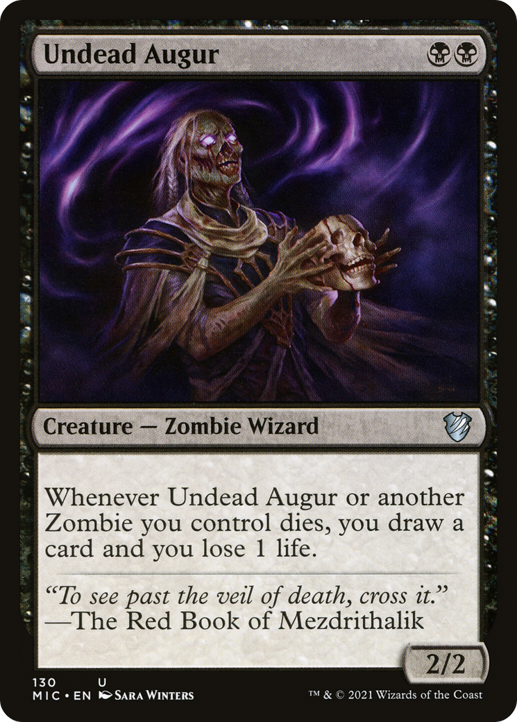 Image of Undead Augur (MIC-130) - Midnight Hunt Commander