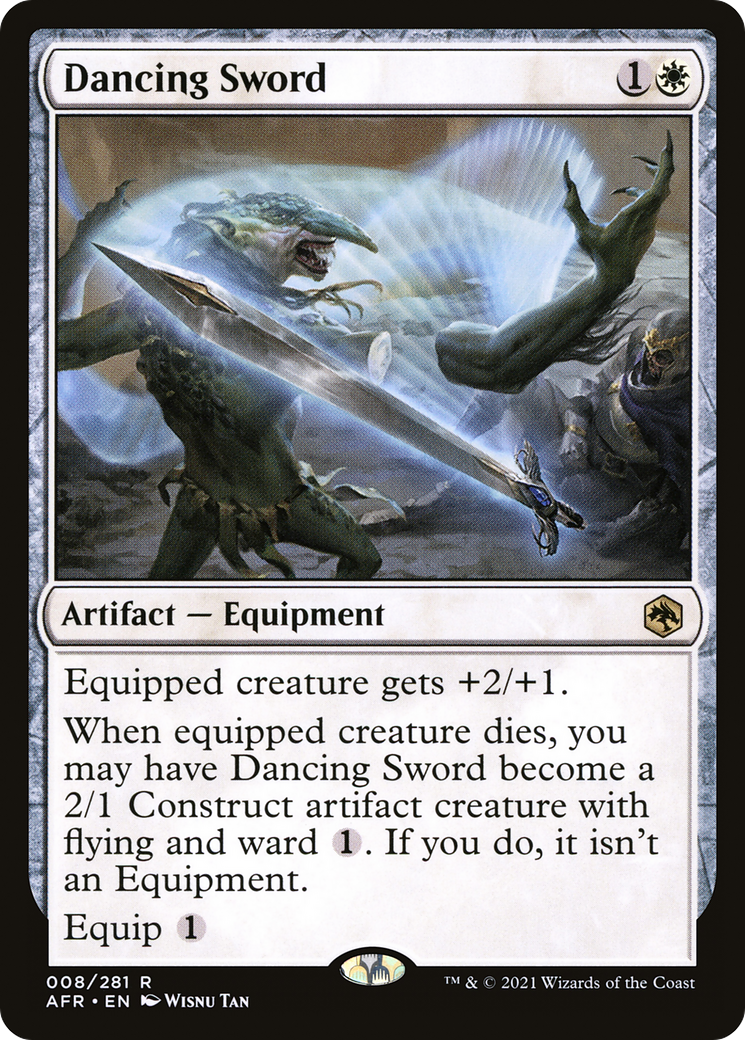 Image of Dancing Sword (AFR-008) - Adventures in the Forgotten Realms