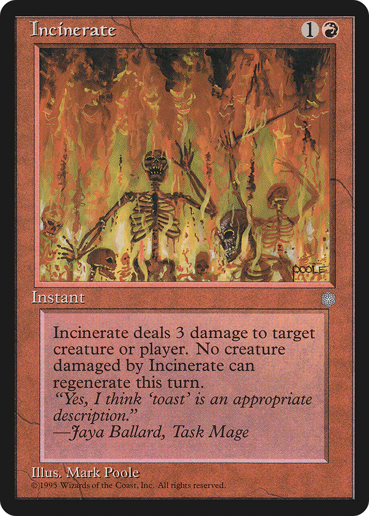 Image of Incinerate (ICE-194) - Ice Age