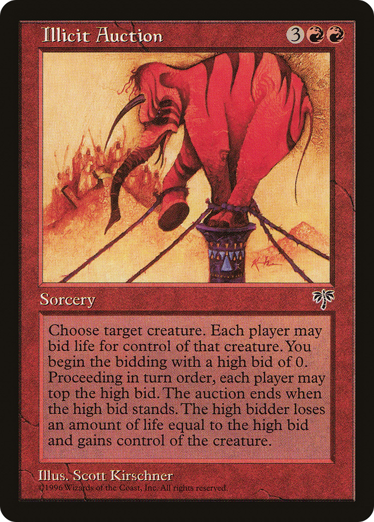 Image of Illicit Auction (MIR-) - Mirage