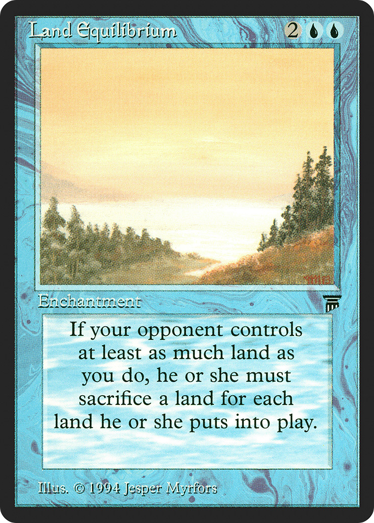 Image of Land Equilibrium (LEG-) - Legends