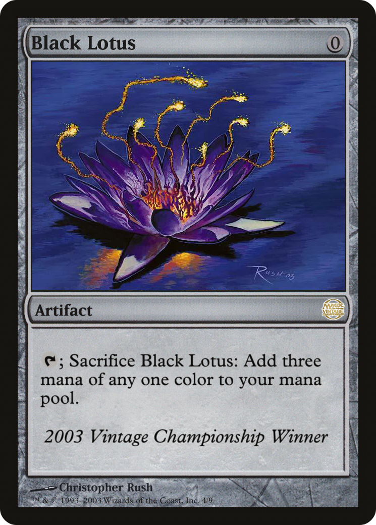 Image of Black Lotus (OVNT-2003) - Vintage Championship
