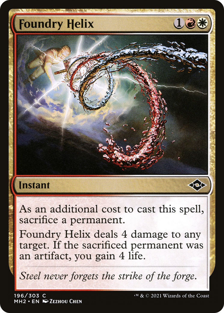 Image of Foundry Helix (MH2-196) - Modern Horizons 2 Foil