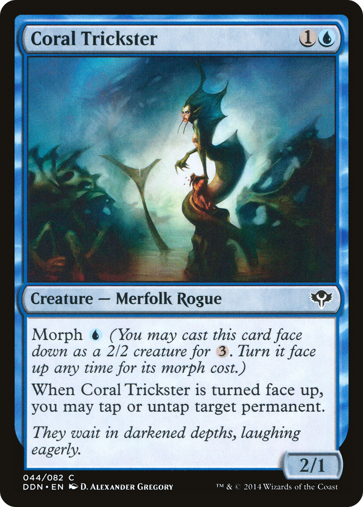 Image of Coral Trickster (DDN-044) - Duel Decks: Speed vs. Cunning