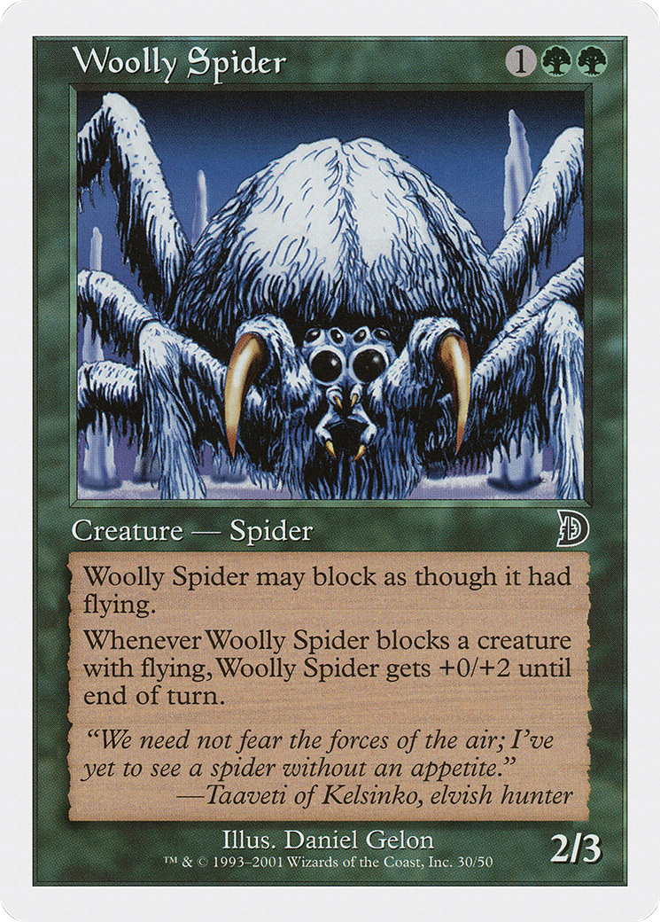 Image of Woolly Spider (DKM-030) - Deckmasters