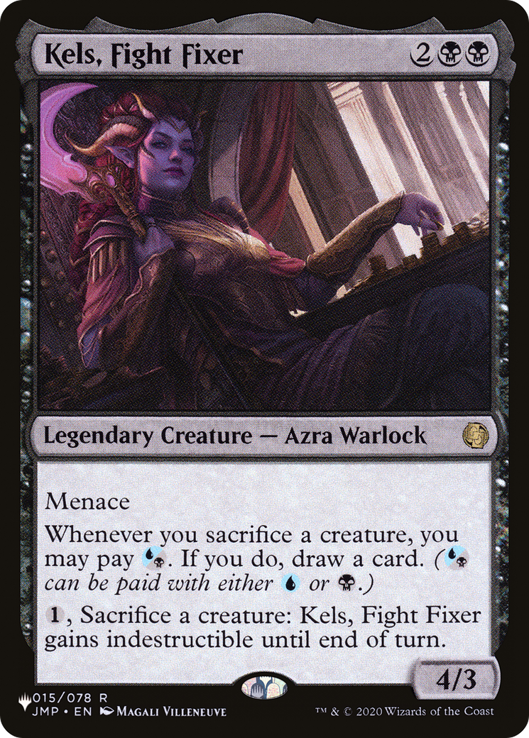Image of Kels, Fight Fixer (LIST-JMP-15) - The List