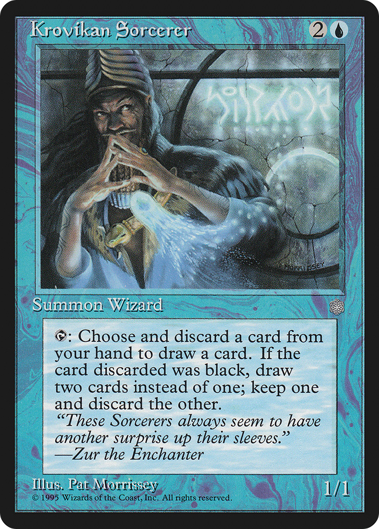 Image of Krovikan Sorcerer (ICE-) - Ice Age