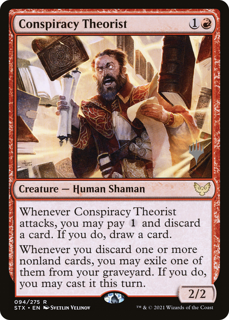 Image of Conspiracy Theorist (PPSTX-94P) - Strixhaven: School of Mages Promos