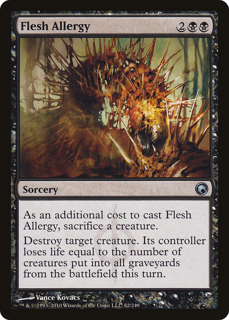 Image of Flesh Allergy (SOM-062) - Scars of Mirrodin Foil
