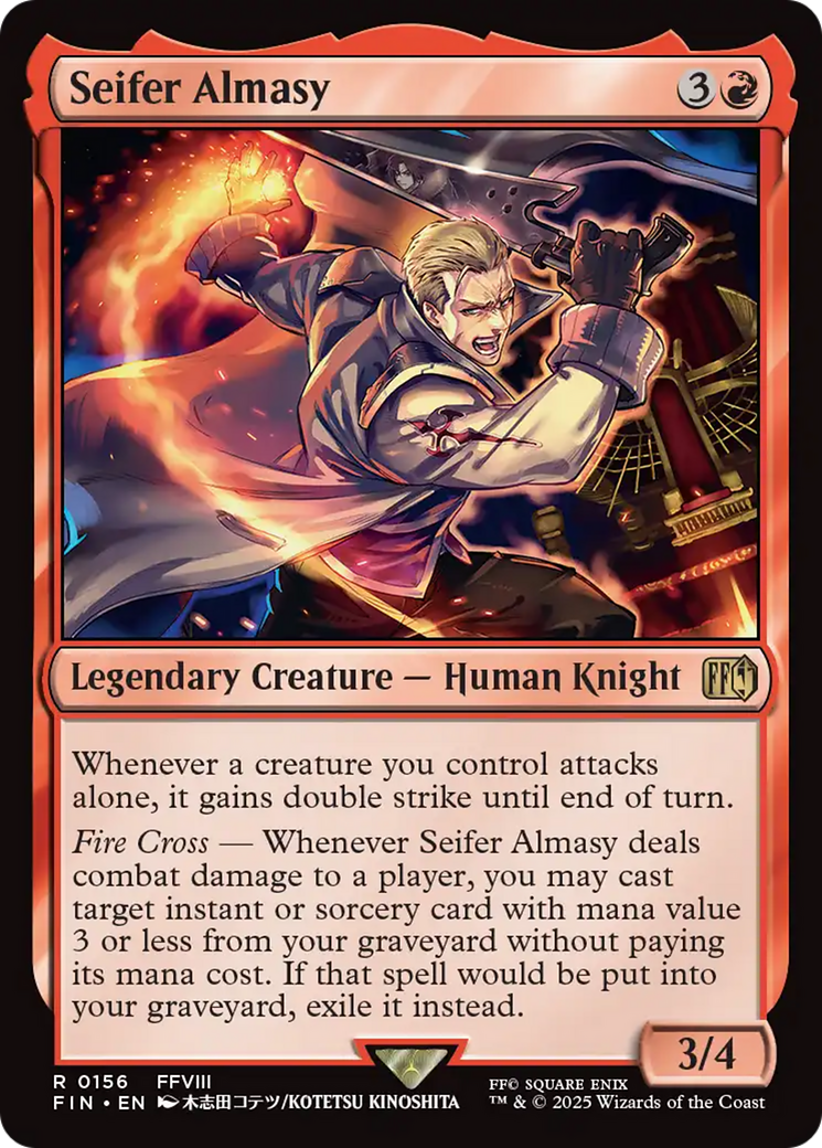 Image of Seifer Almasy (FIN-156) - FINAL FANTASY Foil