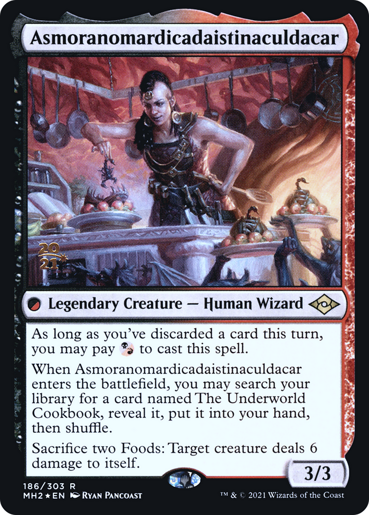Image of Asmoranomardicadaistinaculdacar (PRE-186S) - Modern Horizons 2 Promos Foil