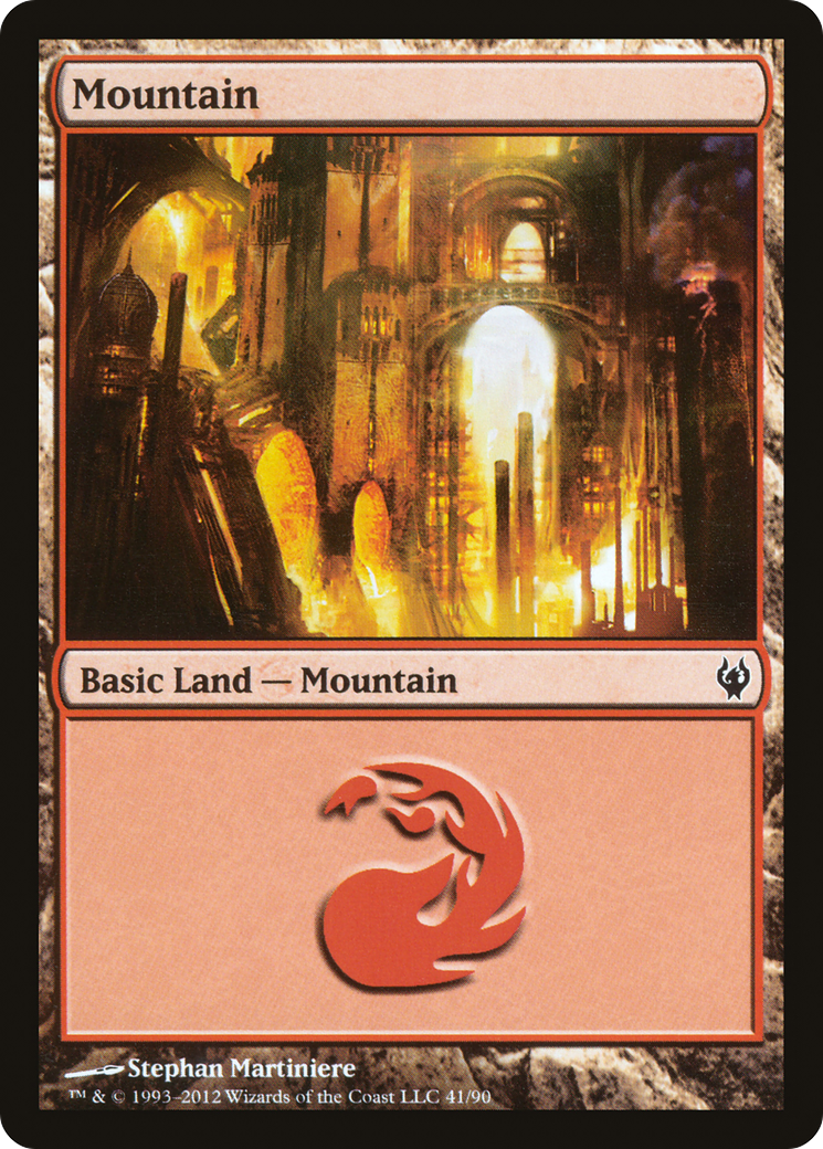 Image of Mountain (41) (DDJ-041) - Duel Decks: Izzet vs. Golgari