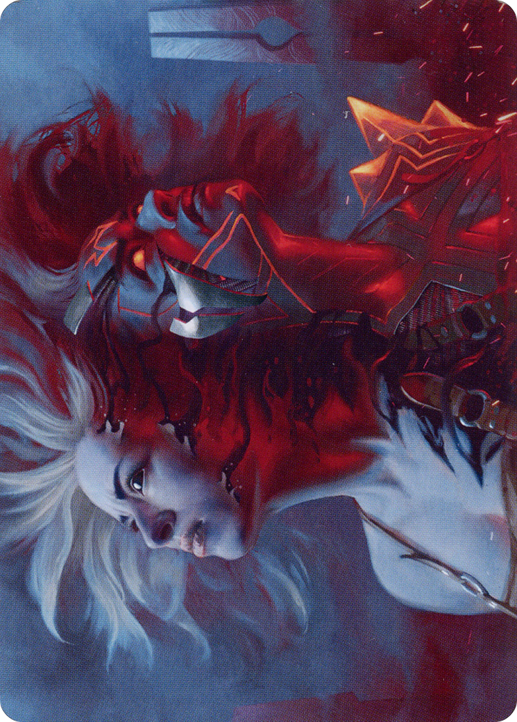 Image of Thrill of Possibility // Thrill of Possibility (AONE-036) - Phyrexia: All Will Be One Art Series (Borderless)