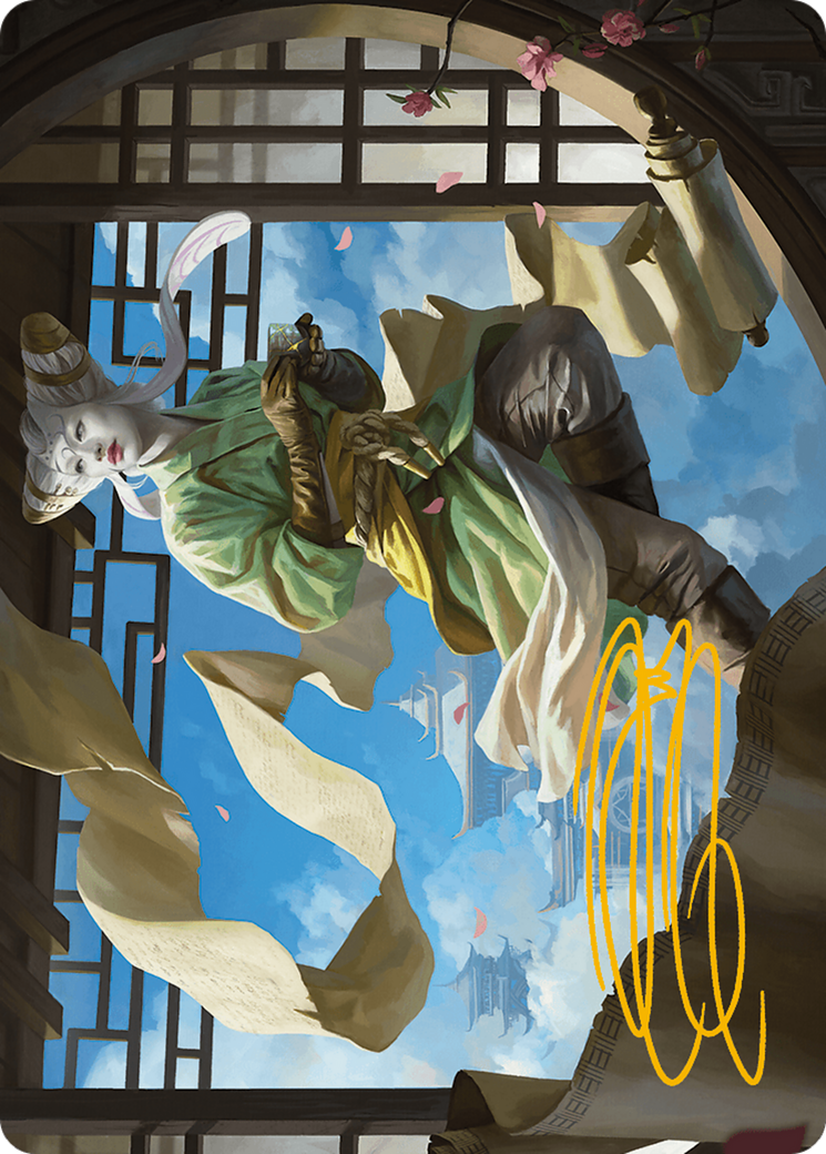 Image of Tamiyo, Inquisitive Student // Tamiyo, Inquisitive Student (AMH3-017) - Modern Horizons 3 Art Series (Borderless) Foil