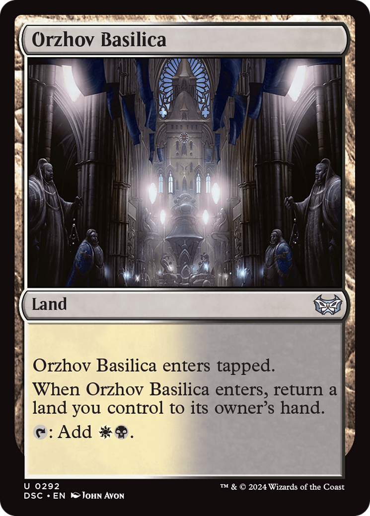 Image of Orzhov Basilica (DSC-292) - Duskmourn: House of Horror Commander