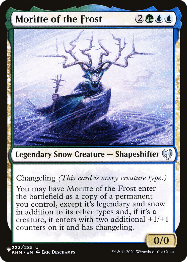 Image of Moritte of the Frost (LIST-KHM-223) - The List: (snow)