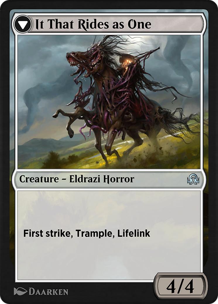 Image of Lone Rider // It That Rides as One (SIR-036) - Shadows over Innistrad Remastered