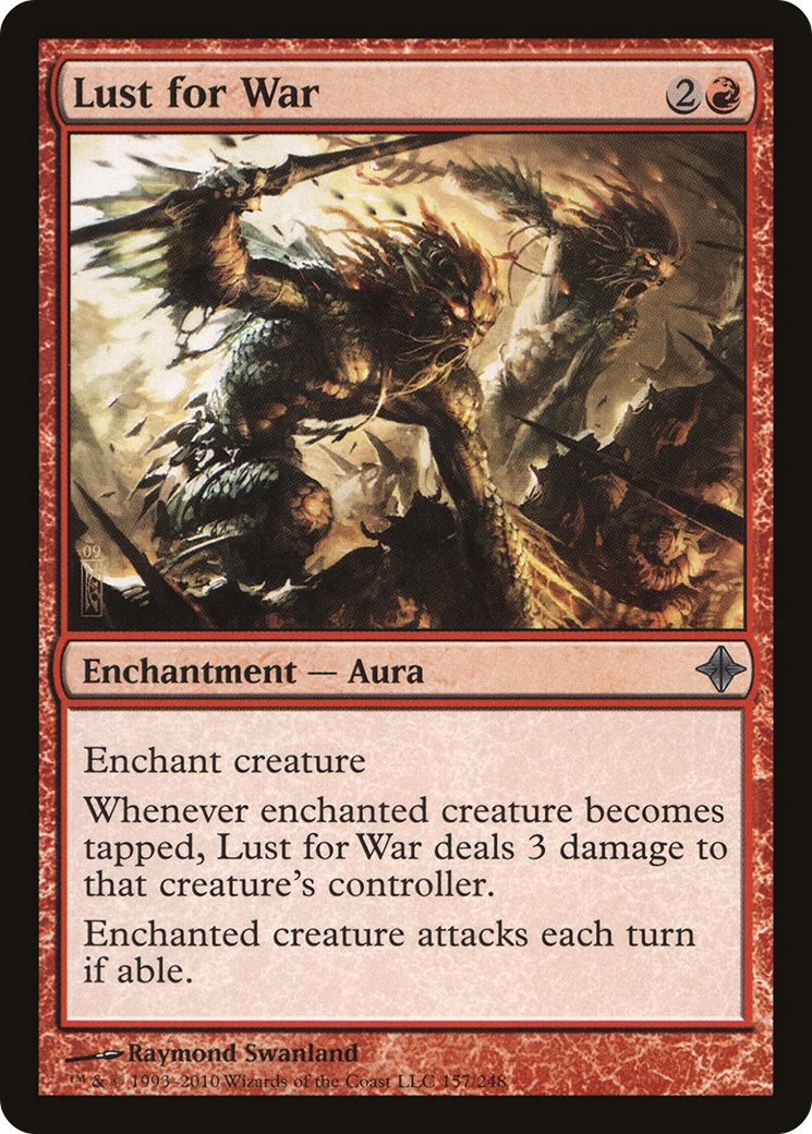 Image of Lust for War (ROE-157) - Rise of the Eldrazi