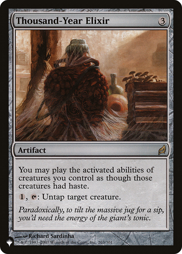 Image of Thousand-Year Elixir (LIST-263/301) - The List