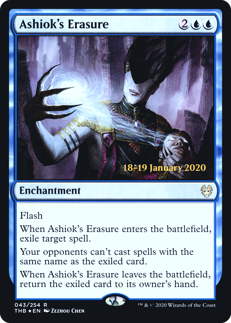Image of Ashiok's Erasure (PRE-43S) - Theros Beyond Death Promos Foil