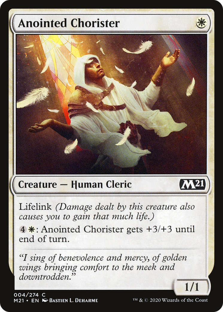 Image of Anointed Chorister (M21-004) - Core Set 2021