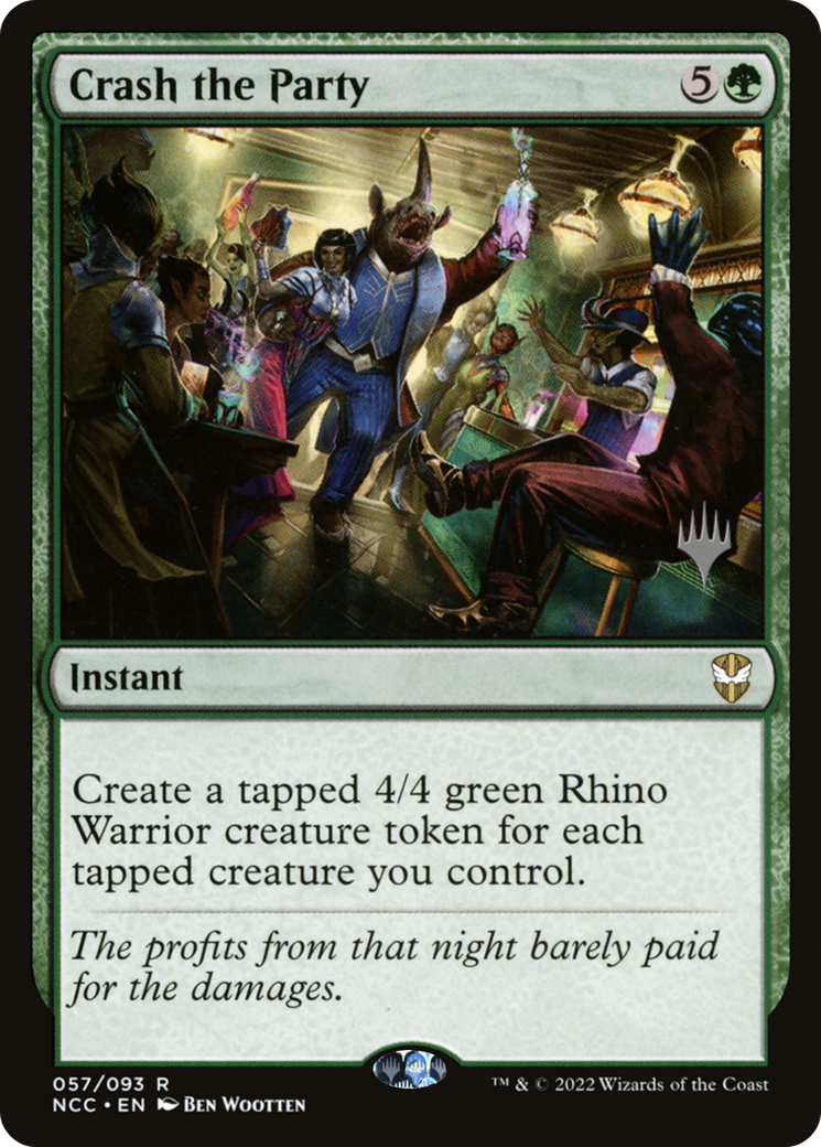Image of Crash the Party (PPSNC-057) - New Capenna Commander Promos Foil