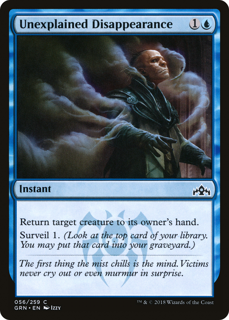 Image of Unexplained Disappearance (GRN-056) - Guilds of Ravnica