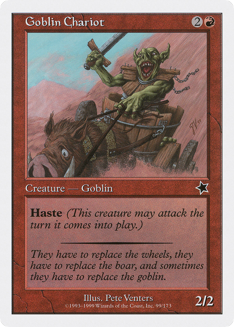 Image of Goblin Chariot (S99-099) - Starter 1999