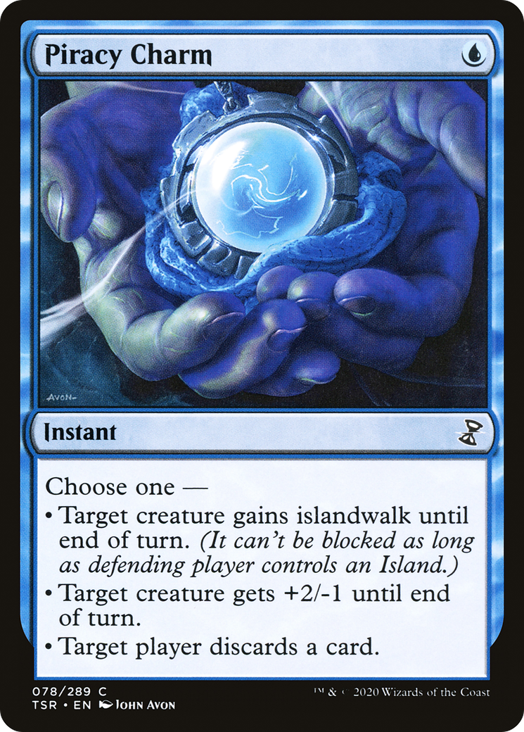 Image of Piracy Charm (TSR-078) - Time Spiral Remastered Foil