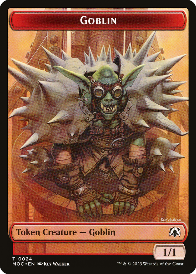 Image of Goblin (TMOC-024) - March of the Machine Commander Tokens