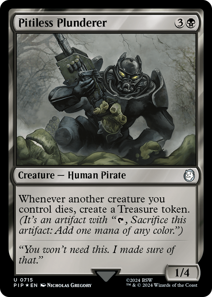 Image of Pitiless Plunderer (Surge Foil) (PIP-715) - Fallout Foil