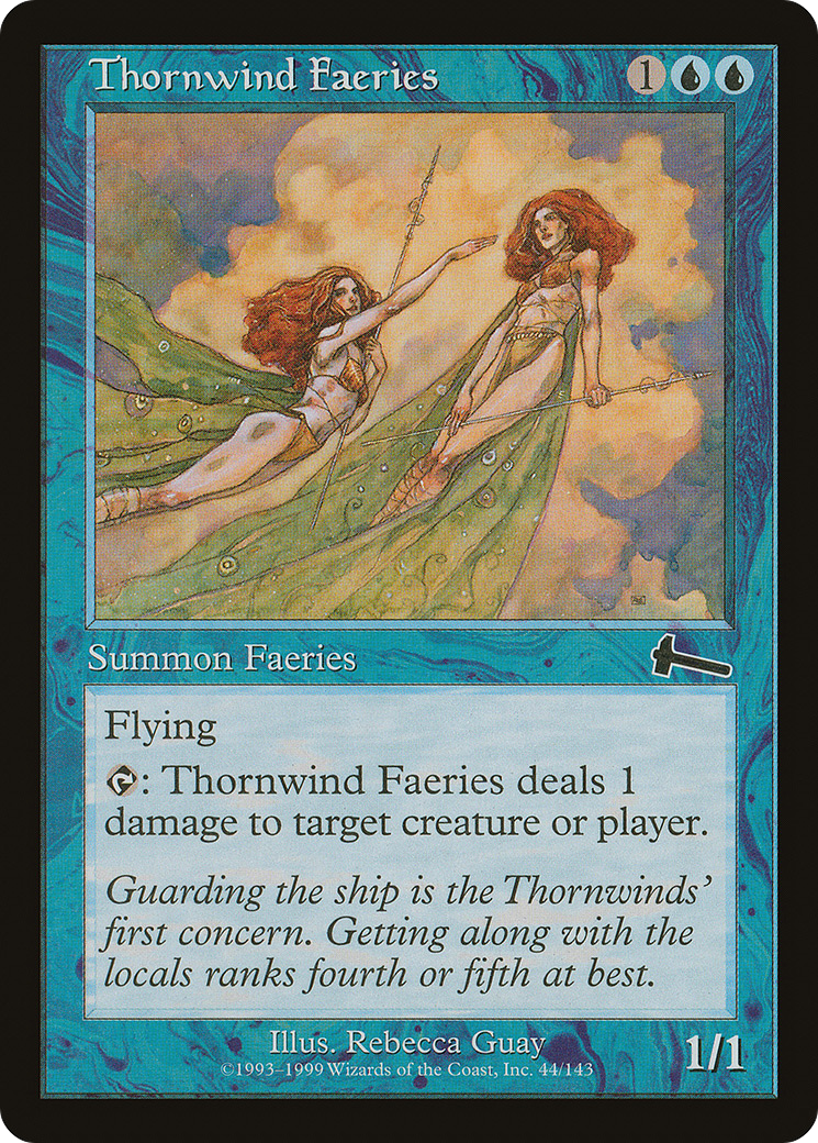 Image of Thornwind Faeries (ULG-044) - Urza's Legacy Foil