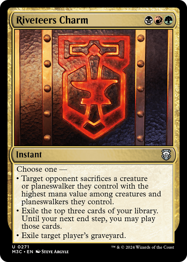 Image of Riveteers Charm (M3C-271) - Modern Horizons 3 Commander