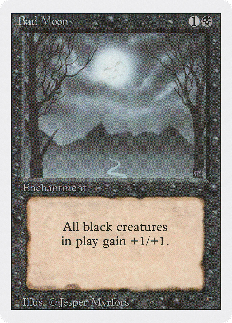 Image of Bad Moon (3ED-) - Revised Edition