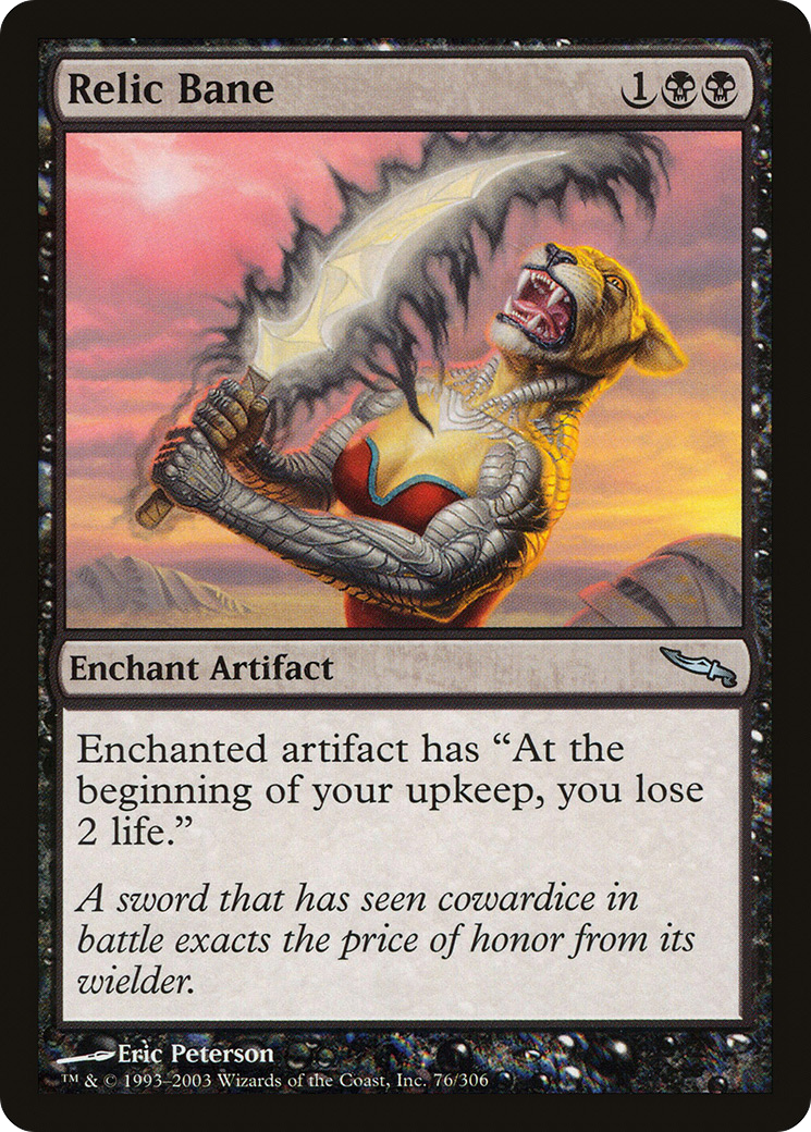 Image of Relic Bane (MRD-076) - Mirrodin Foil