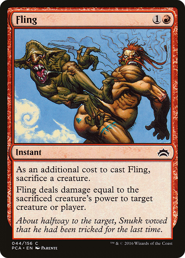 Image of Fling (PCA-044) - Planechase Anthology
