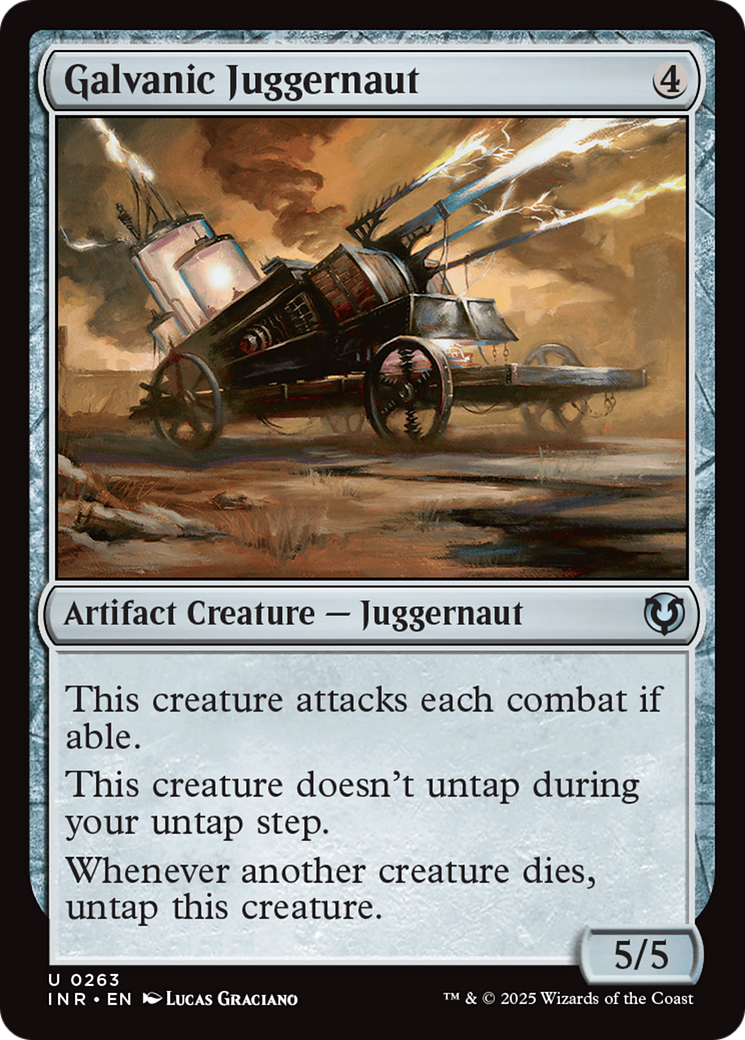 Image of Galvanic Juggernaut (INR-263) - Innistrad Remastered
