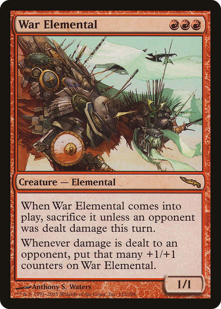 Image of War Elemental (MRD-112) - Mirrodin