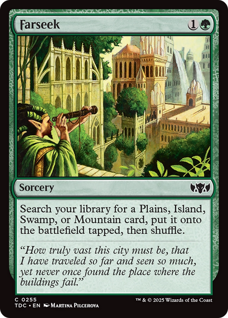 Image of Farseek (TDC-255) - Commander: Tarkir: Dragonstorm
