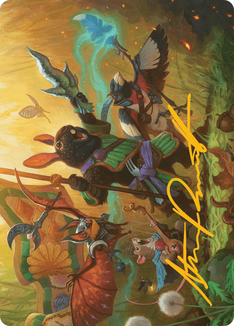 Image of Valley Questcaller // Valley Questcaller (ABLB-004) - Bloomburrow Art Series (Borderless)