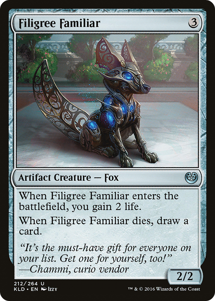 Image of Filigree Familiar (KLD-212) - Kaladesh