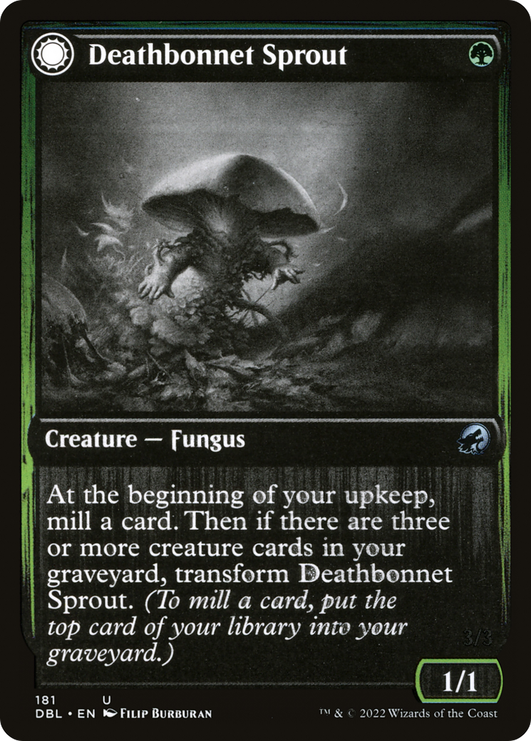 Image of Deathbonnet Sprout (DBL-181) - Innistrad: Double Feature: (Double Faced Transform)