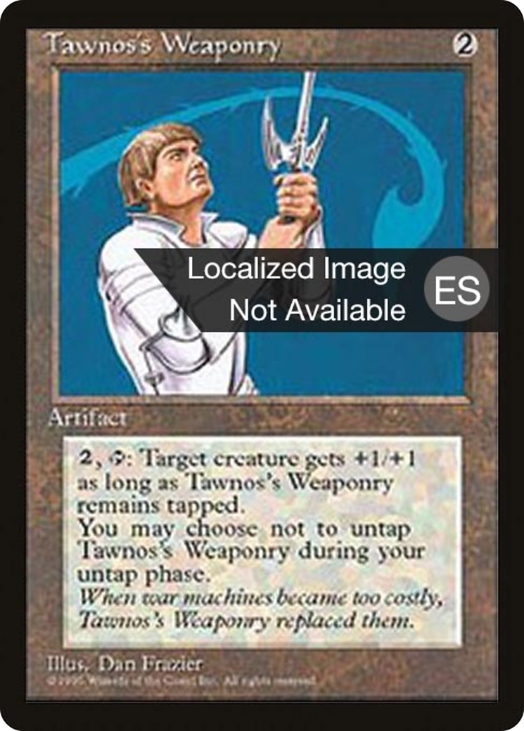 Image of Tawnos's Weaponry (4BB-) - Fourth Edition Foreign Black Border